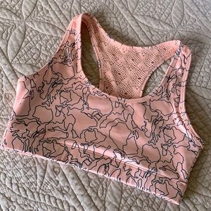 Zyia Peach Topo Bomber Bra RC, Medium